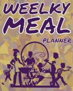 Weekly Meal Planner 120 Pages Of Weekly Meal Planning With Grocery List For An Easy Shopping Experience