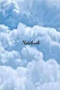 Cloudy Sky Notebook Pages Wide Ruled Journal