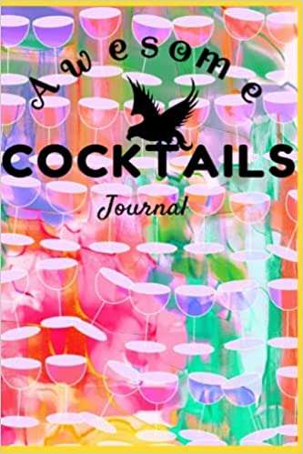 Cocktail Recipe Journal Cocktail Mixologist Notebook