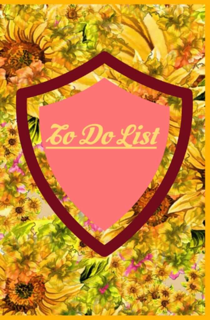 To do list Stay Organised